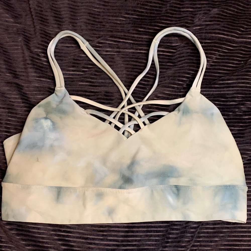 Joy Lab Women's Tie-Dye Strappy Sports Bra